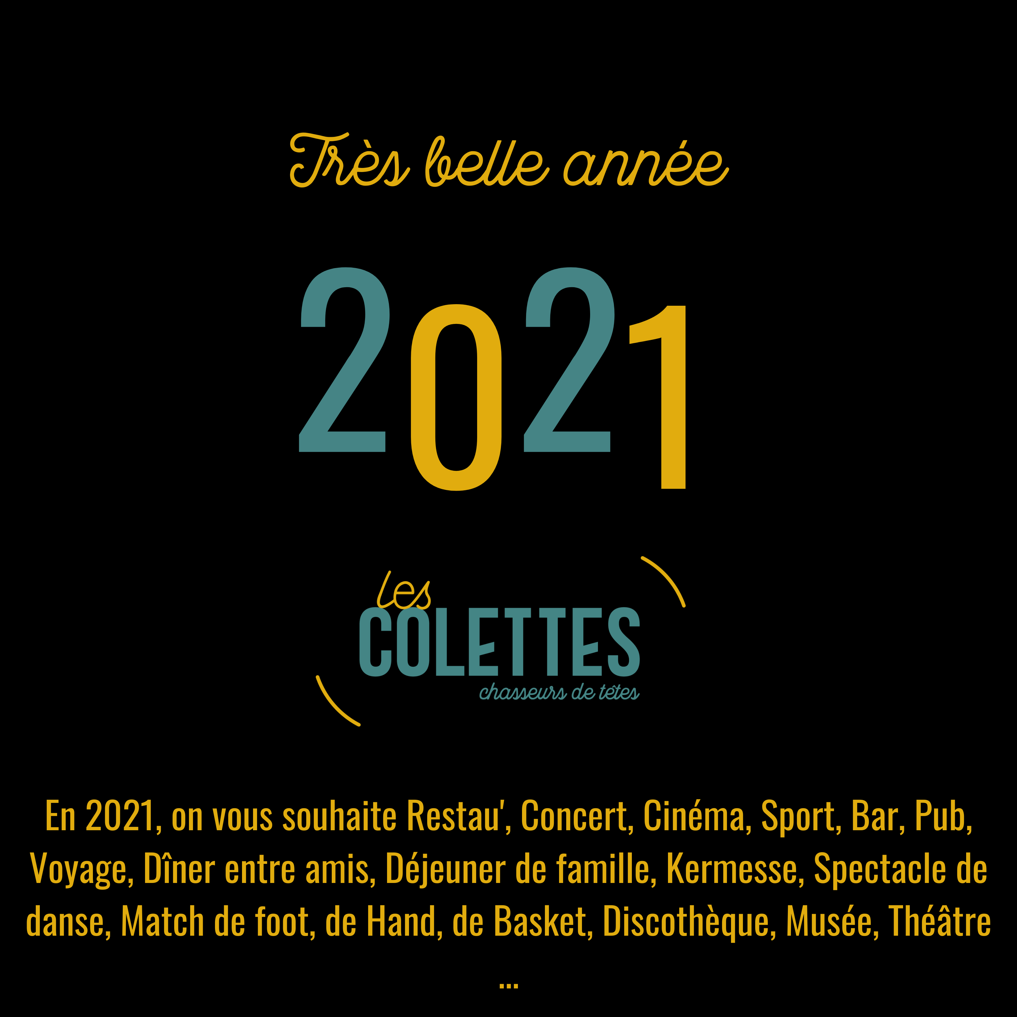 Bonne année 2021