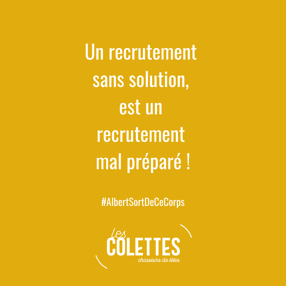 Préparation recrutement