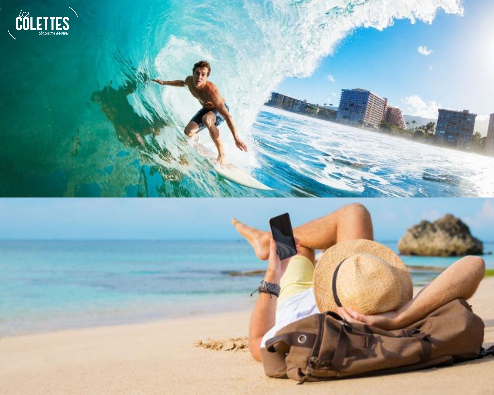 Surfer pendant ses vacances